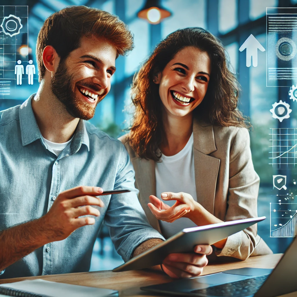 Empresário com Site